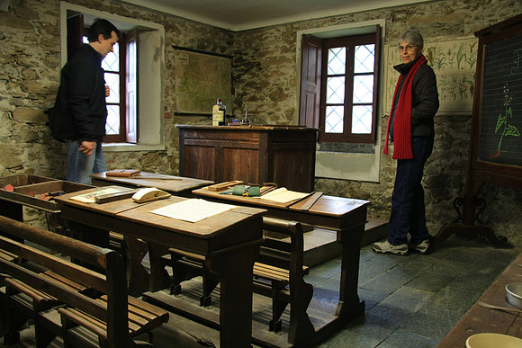 Old School Room in the Museum