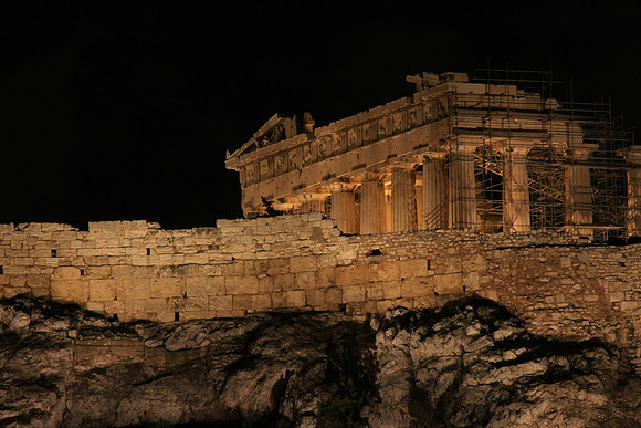 Golden light on the Acropolis