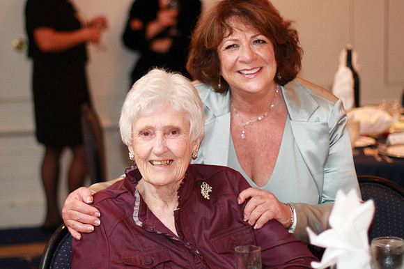 Ann Wood and Nelda Brock