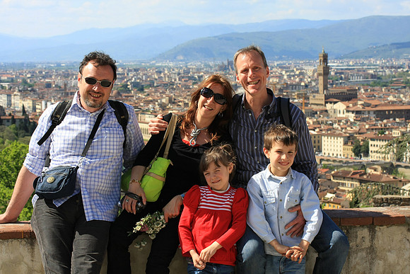 Domenico, Monica, Mark, Matilda, and Noah