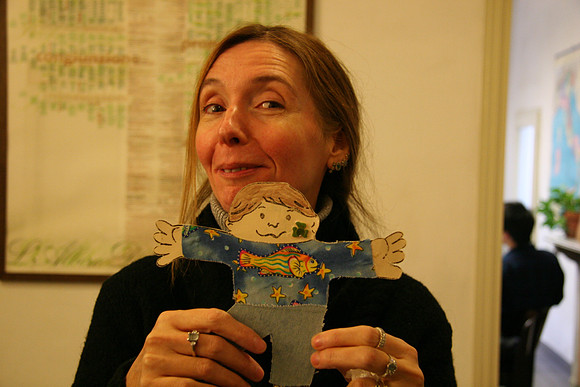 A teacher, Benedetta with Stanley