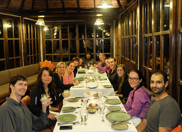 Second to last dinner.