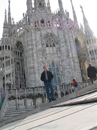 Milan Duomo on the Roof