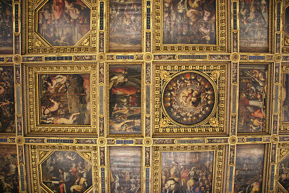 Ceiling of the Salon of 500