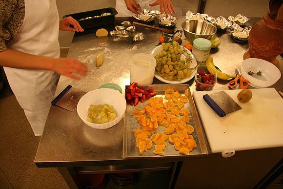 Prepping for tarts