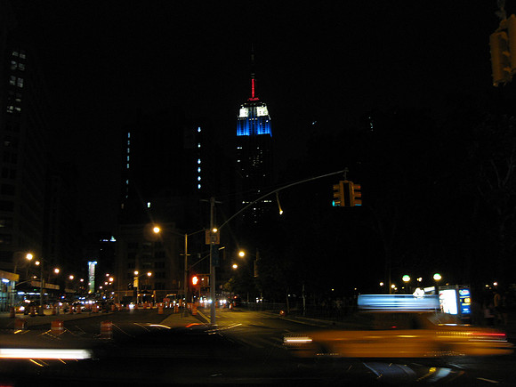 Empire State Building at Night.