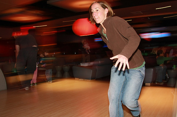 Michele shows just a bit more composure.
