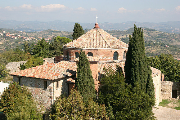 On the tower near Sant'Angelo