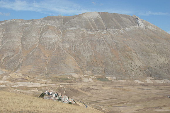 Looking Back (North) to Castelluccio