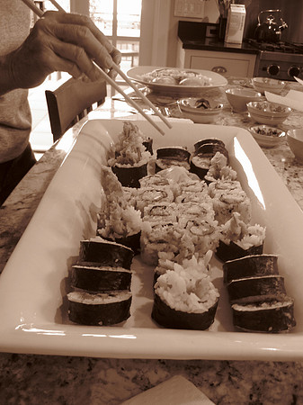 Take home sushi