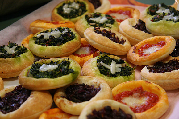 Puff pastries Mark made for the party