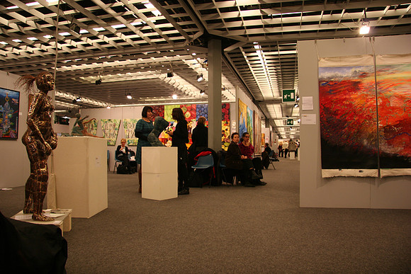 Huge exhibition space, underground
