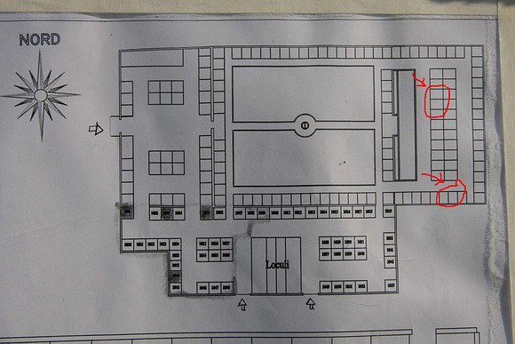 Locations in Magliano Alpi (lower) cemetery