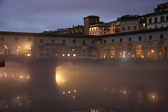 Fog on the Arno